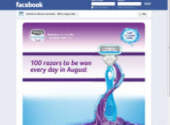 Win 1 of 100 Schick Hydro Silk Razor's Everyday This Month