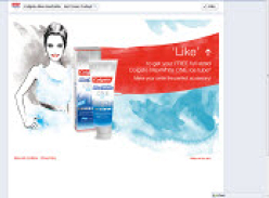 Free Sample  Tube of Colgate Max White One Ice Toothpaste