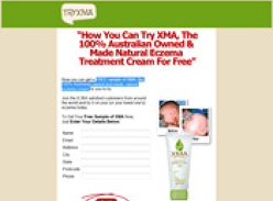 FREE sample of XMA, the natural eczema cream