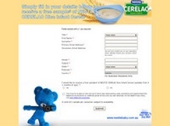 Free Sample of Nestle Cerelac Rice Infant Cereal