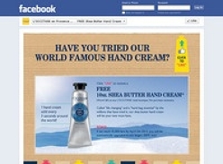 Free L'OCCITANE Shea Butter Hand Cream Sample 10mL