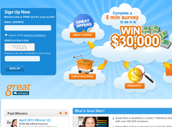 Win $30,000 with the Great Sites Survey