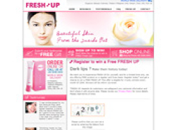 FRESH UP - Dark Lips Free Sample