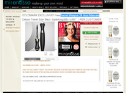 Free Deluxe Sample of Secret Weapon 24 Hour Mascara