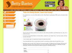 Betty Baxter - Free Chocolate Shake Sample