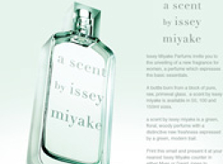 Free Sample Voucher for A Scent by Issey Miyake
