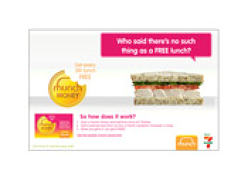 Munch Money Free Lunch Offer at 7-Eleven