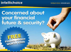 Complimentary finance review worth $500 from Intellichoice