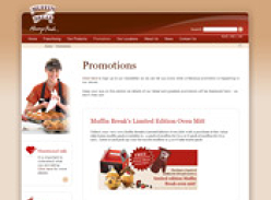 Free Limited Edition Muffin Break Oven Mitt with Purchase