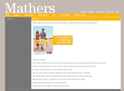 Mathers Free $20 Off Voucher (Conditions Apply)