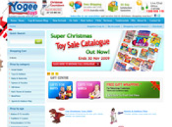 Free $10 Christmas Shopping Voucher at Yogee Toys