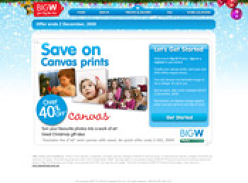 Over 40% Off Canvas Prints BIG W Photos