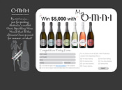 Enter Competition to Win $5000 Cash with My OMNI