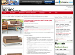 Win an Avoca Couch and 2 Lounge Chairs from Eco Outdoor