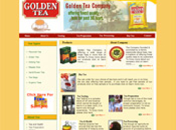 Free Tea Sample from the Golden Tea Company