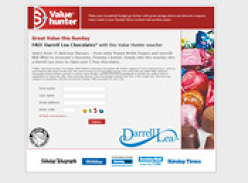 5 FREE Darrell Lea Chocolates Value Hunter Voucher