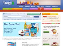 Win 1 of 100 The Taste Test Prize Packs