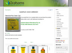 Free Samples from Graham's Natural Alternatives