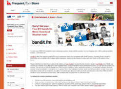 Free $10 bandit.fm Download Voucher