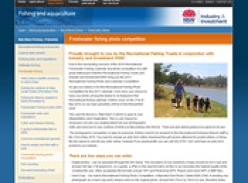 2011 Recreational Freshwater Fishing Photo Competition
