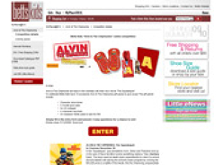 Win 1 of 10 Alvin & The Chipmunks gift packs at Betts Kids online