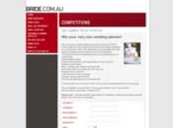 Win Your Very Own Wedding Planner from Bride.com.au