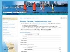 Experience Perth - Win 1 of 5 Summer Escape Packages