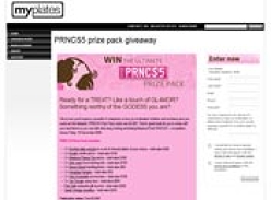 Win the Ultimate PRNCS5 Prize Pack at Myplates (NSW Only)
