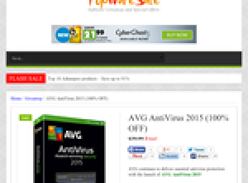 AVG AntiVirus 2015 (100% OFF)
