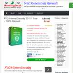 AVG Internet Security 2015 1 Year ? 100% Discount
