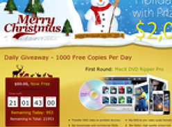 Daily Giveaway - 1000 Free Copies Per Day