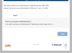 Entertainment Digital Membership Free Trial