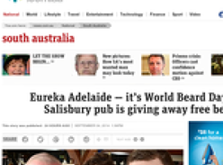 Eureka Adelaide - it's World Beard Day and Salisbury pub is giving away free beer