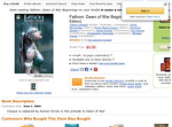 Fathom: Dawn of War Beginnings [Kindle Edition]