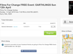 Films For Change Free Event: EARTHLINGS Sun 12th April