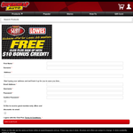 Free $10 Auto Credit