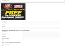 Free $10 Auto Credit