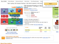 Free 100 Greatest Feelings in the World [Kindle Edition]