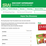 Free 3 Impra Tea samples
