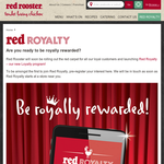 Free $5 Red Rooster Credit