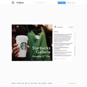 Free $5 Starbucks Gift Card for 1st 250 People