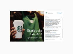 Free $5 Starbucks Gift Card for 1st 250 People