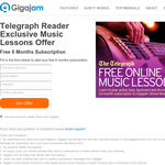 Free 6 Months Subscription to Music Lessons