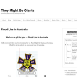 Free Album: Flood Live in Australia