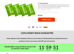Free Ambronite Supermeals ? 4 Sachets