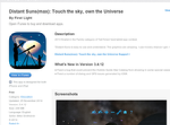 Free App: Distant Suns(max): Touch the sky, own the Universe 