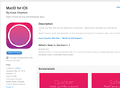 Free App: MacID for iOS [iTunes]