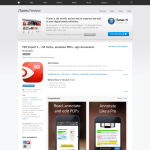 Free App: PDF Expert 5 - Fill forms, annotate PDFs, sign documents [iOS]