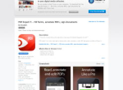 Free App: PDF Expert 5 - Fill forms, annotate PDFs, sign documents [iOS]