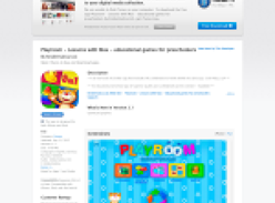 Free App: Playroom - Lessons with Max - educational games for preschoolers